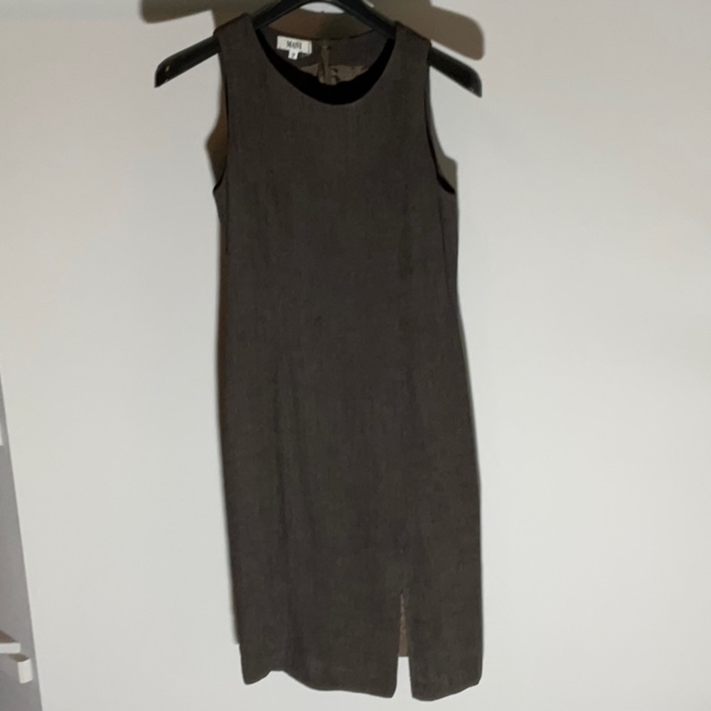 ARMANI MANI BROWN DRESS | WOMENS SIZE 42